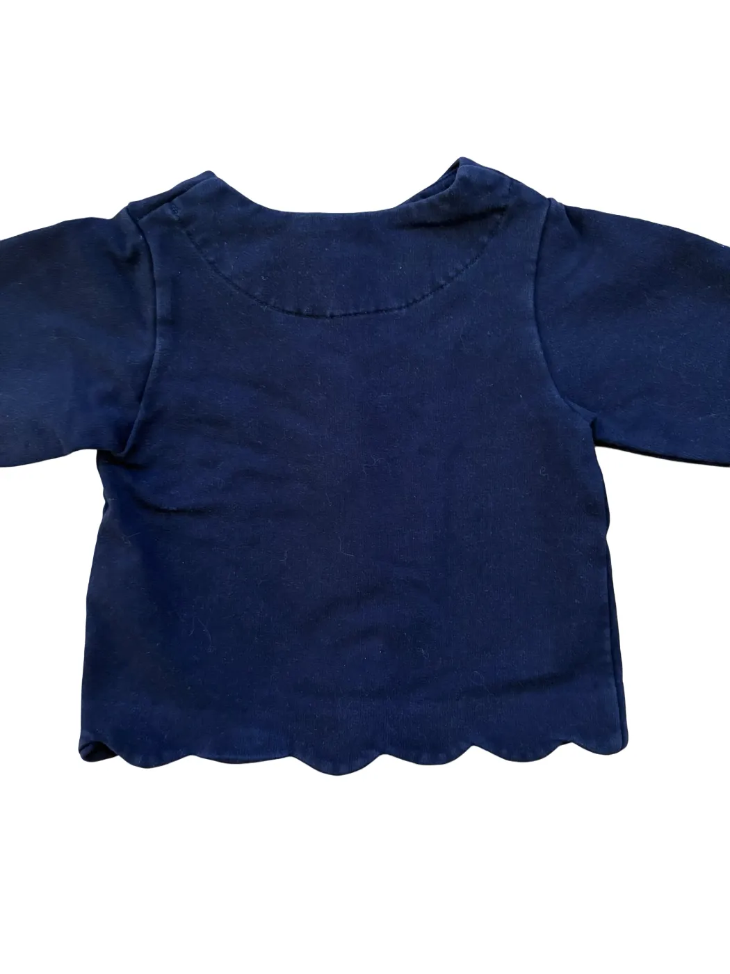 Jacadi Navy Scalloped Cardigan (24M / 88)