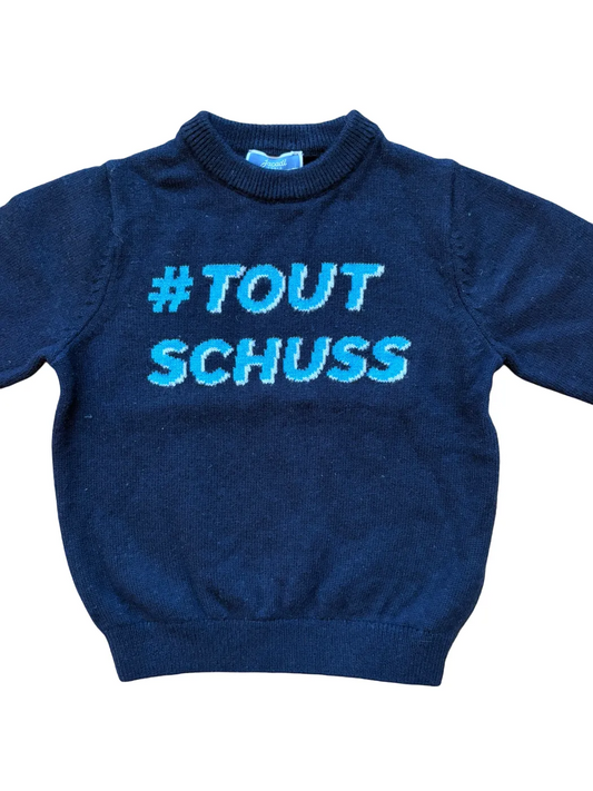 Jacadi Navy Tout Schuss Sweater (3Y)