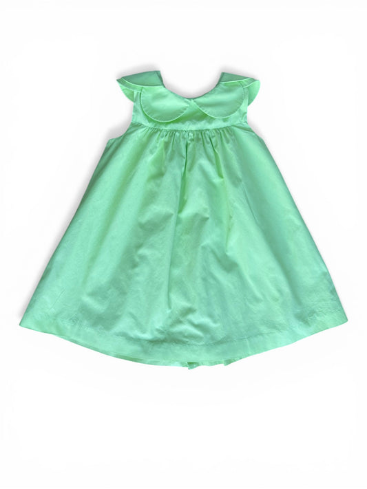 Jacadi Neon Green Dress & Bloomer Set (36M)