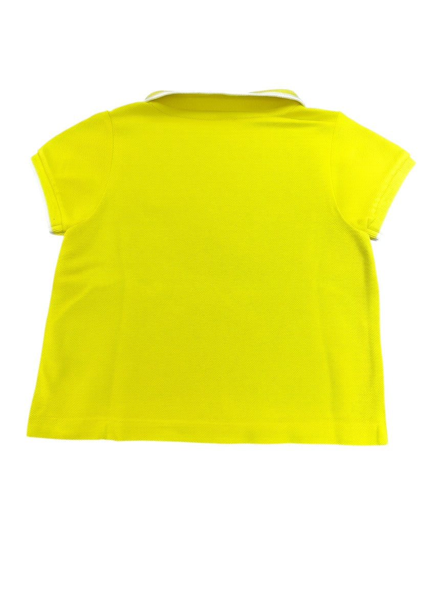 Jacadi Neon Yellow Polo Shirt (12M)