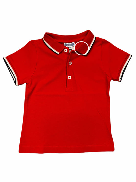 Jacadi Polo Shirt in Red (24M / 88cm)