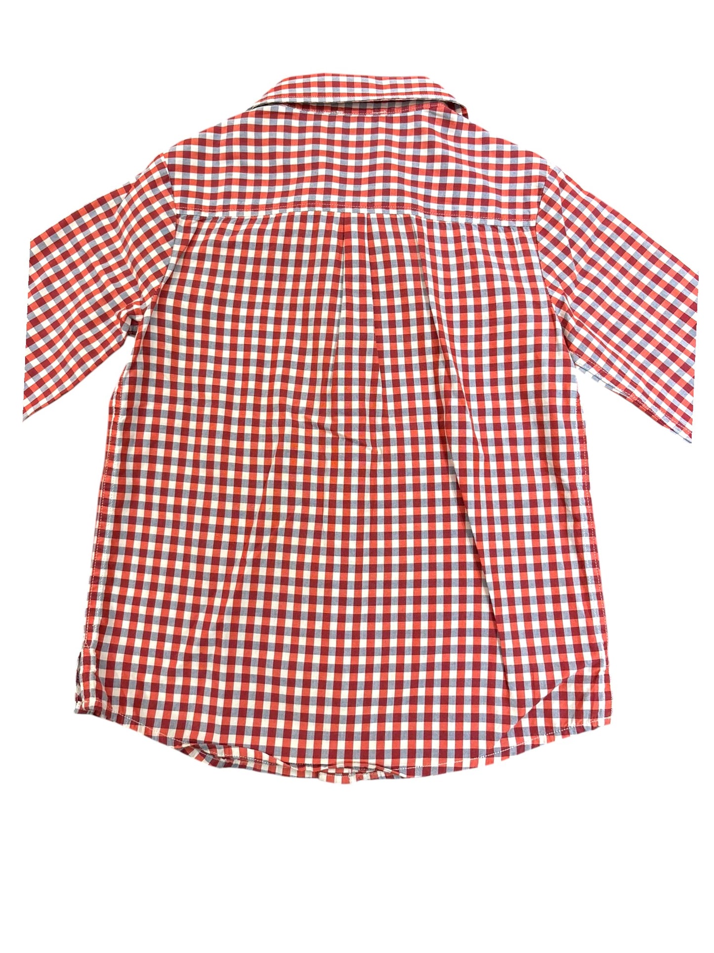 Jacadi Red Gingham Shirt (5Y / 110)