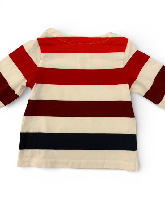 Jacadi Striped Long Sleeve Top (2Y)