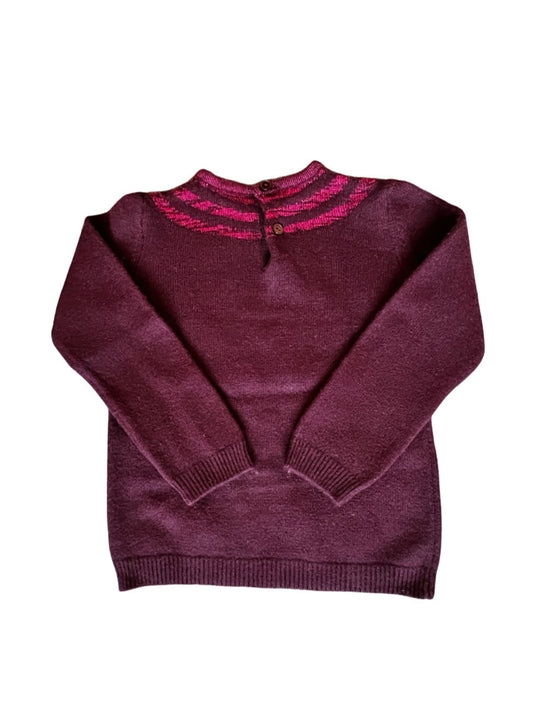 Jacadi Maroon Sweater (4Y)