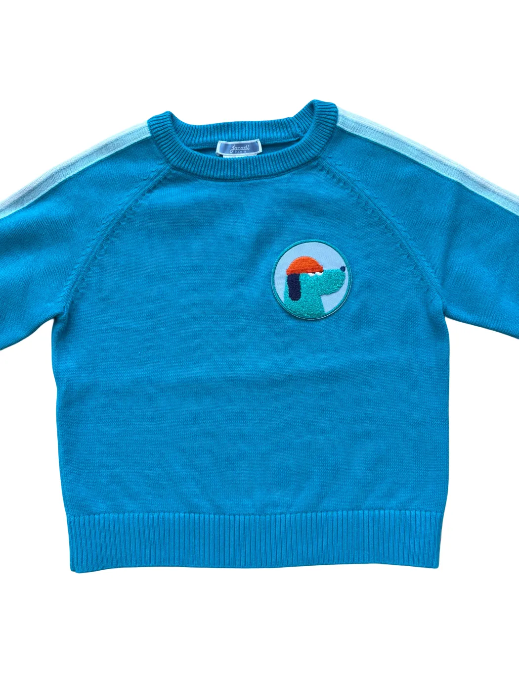 Jacadi Turquoise Dog Sweater (6Y / 116)