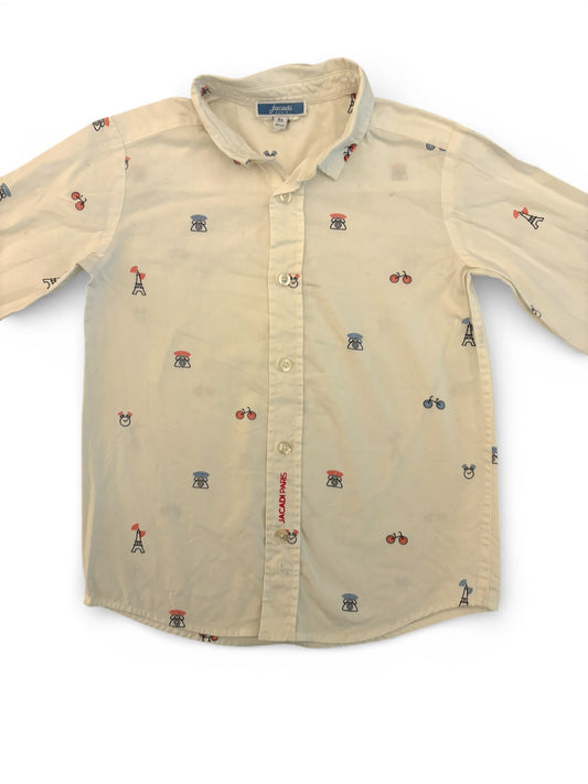 Jacadi White Shirt (4Y / 104)