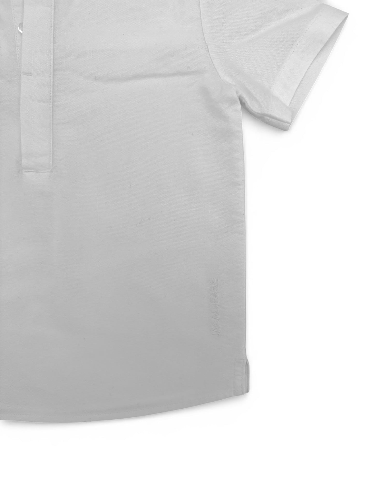 Jacadi White Henley Shirt (24M)