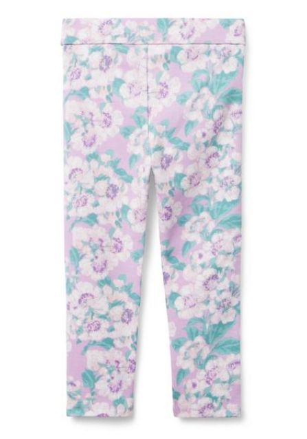 Janie and Jack Lavender Floral Pants (2T)