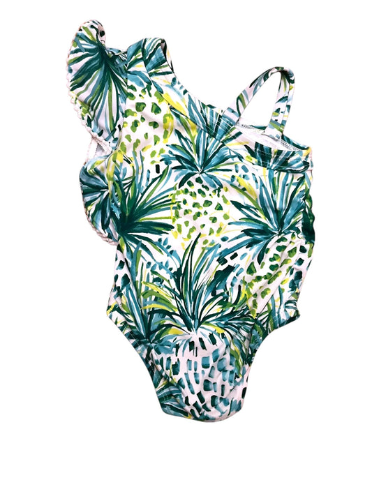 Janie and Jack Abstract Pineapples Swimsuit (12-18M)