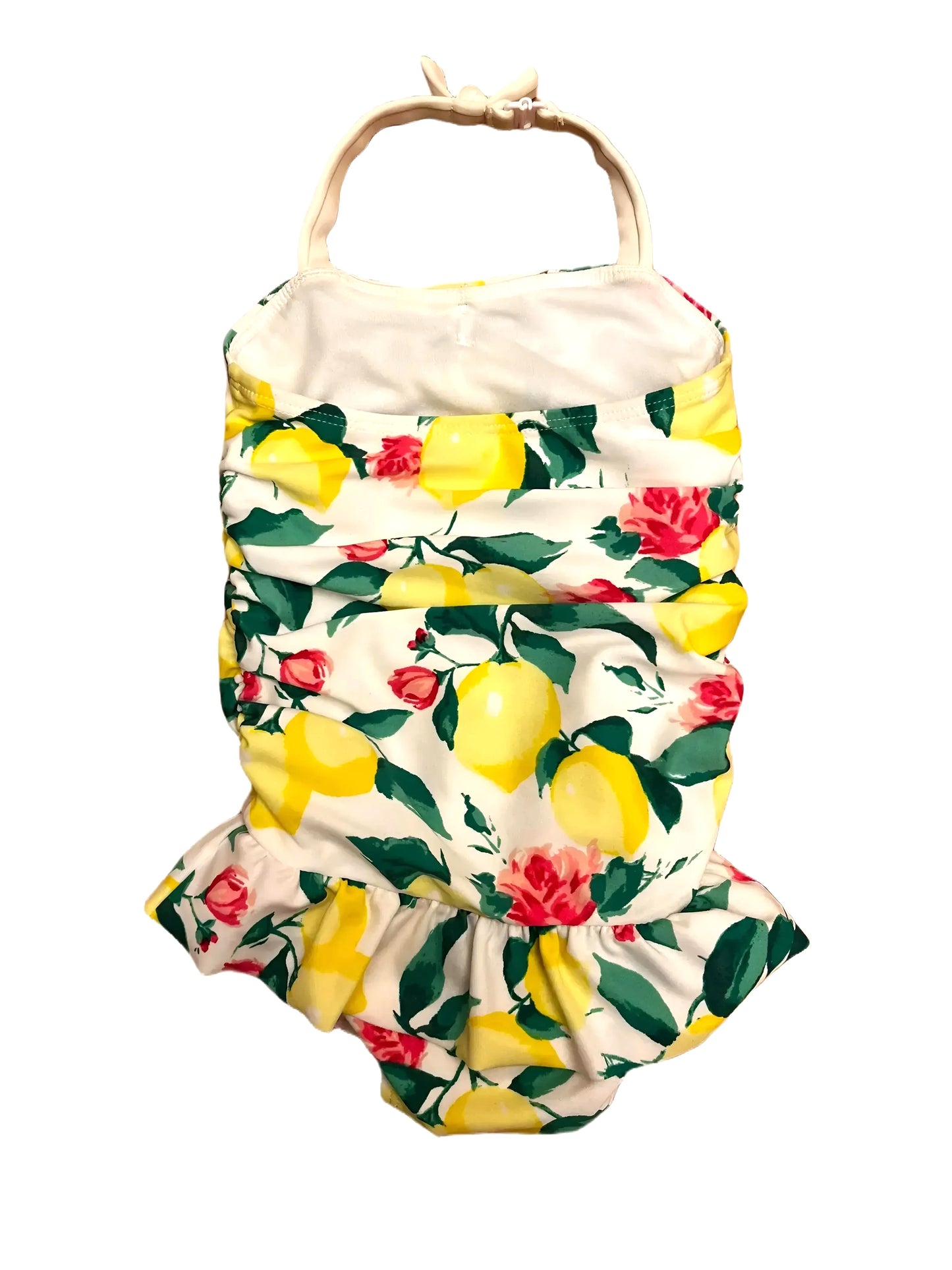 Janie and Jack Lemons & Roses Swimsuit (12-18M)