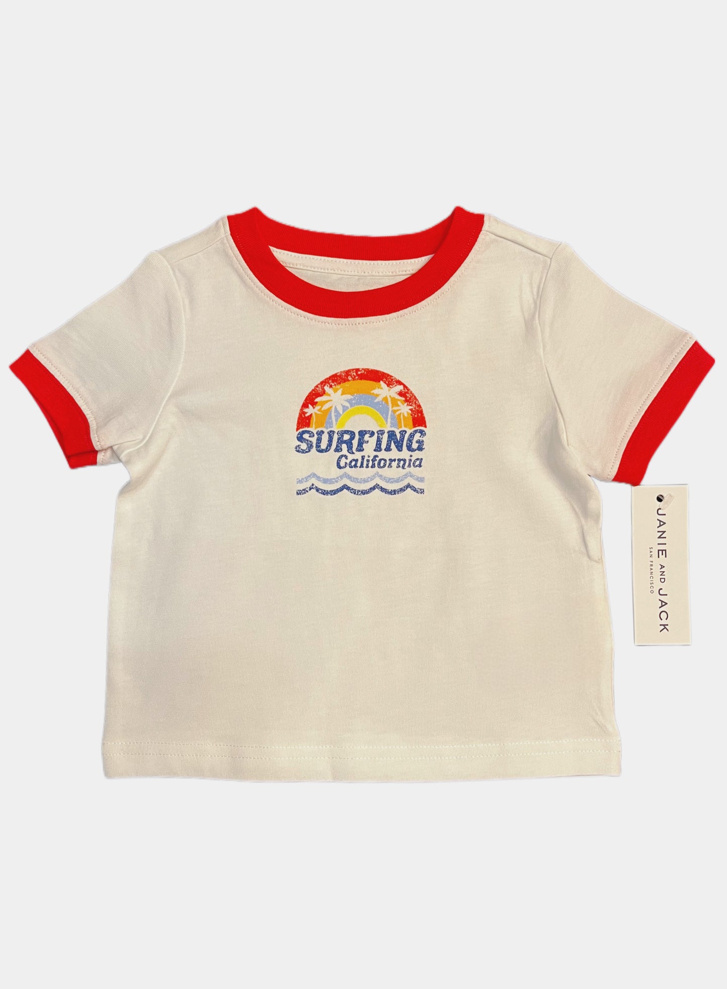 T-shirt Janie et Jack Surfing California (6-12M)