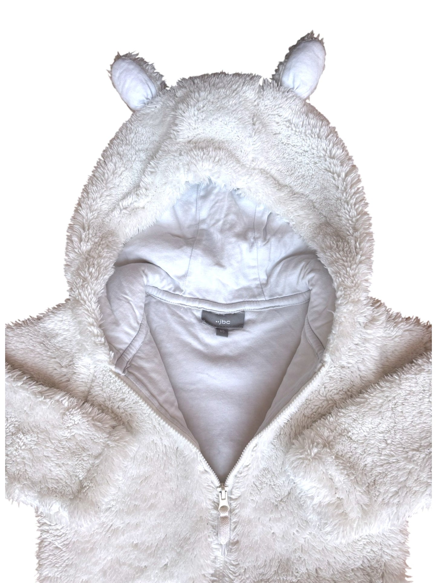 JBC White Fleece Bunting (80)