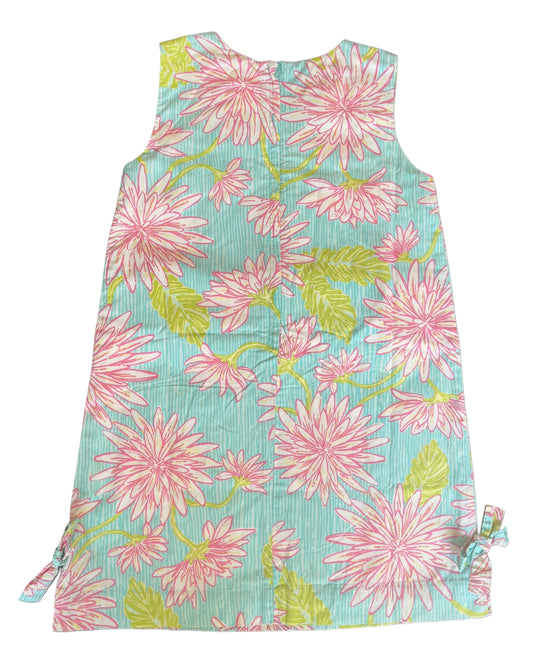 Robe droite classique Little Lilly à fleurs roses et bleues de Lilly Pulitzer (6 ans)