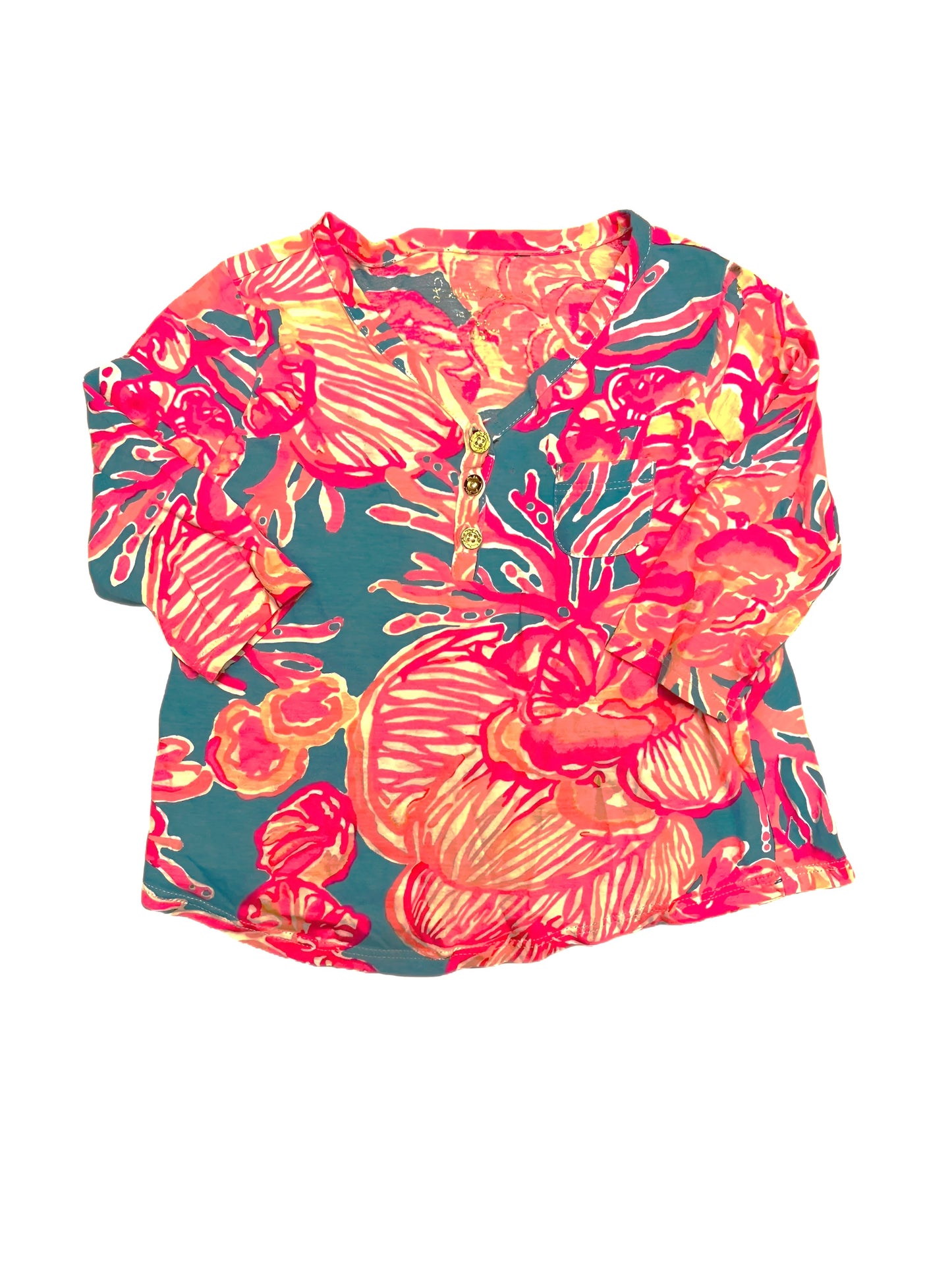 Lilly Pulitzer Pink & Blue Swim Cover-up (3Y)