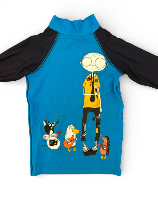 Little Marc Jacobs Blue Swim Shirt (5Y / 108)