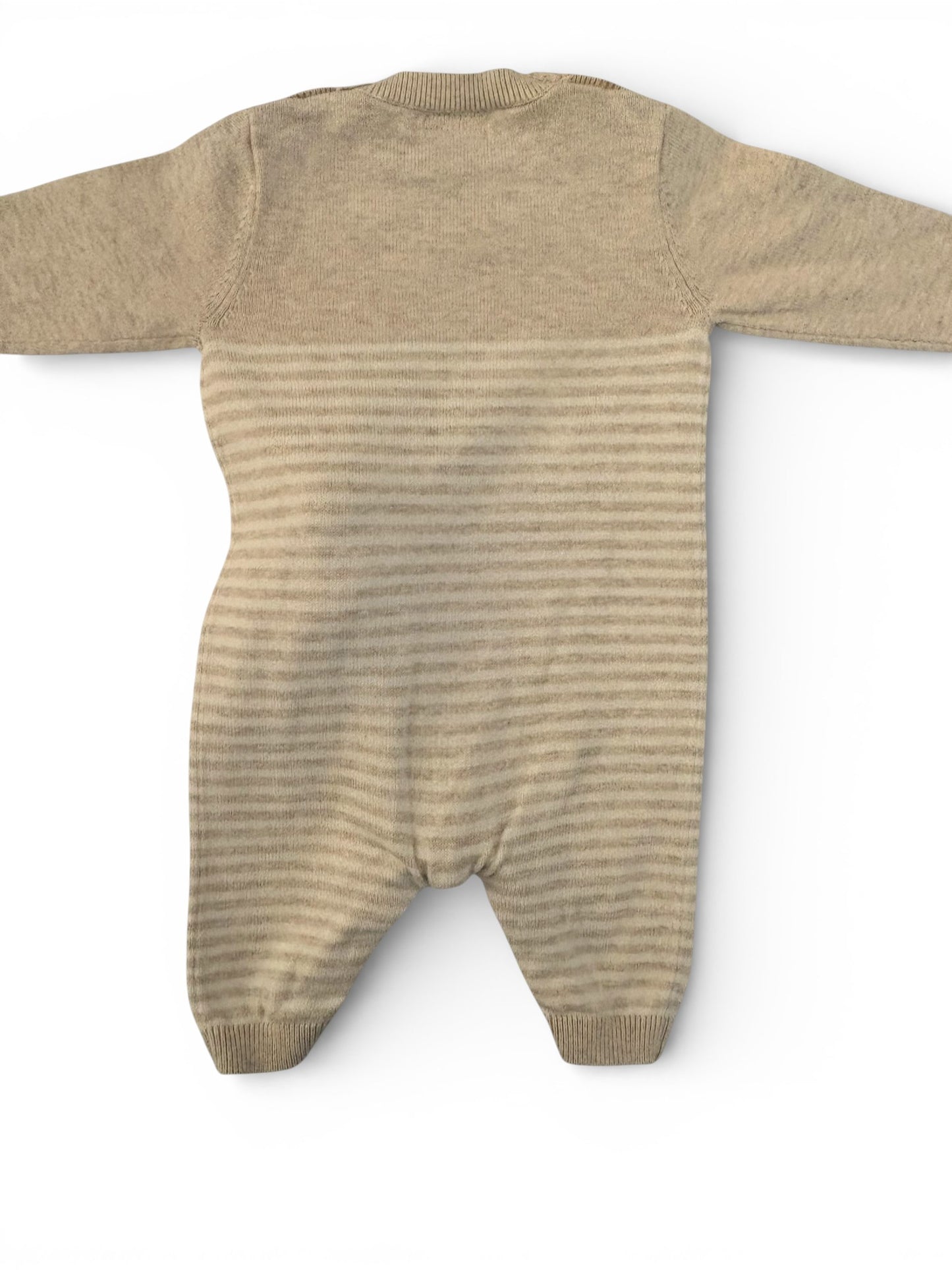 Mamas & Papas Knit Romper with Bear (0-3M)