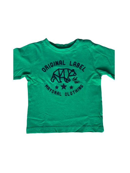 Mayoral Green Bear T-Shirt (9M)