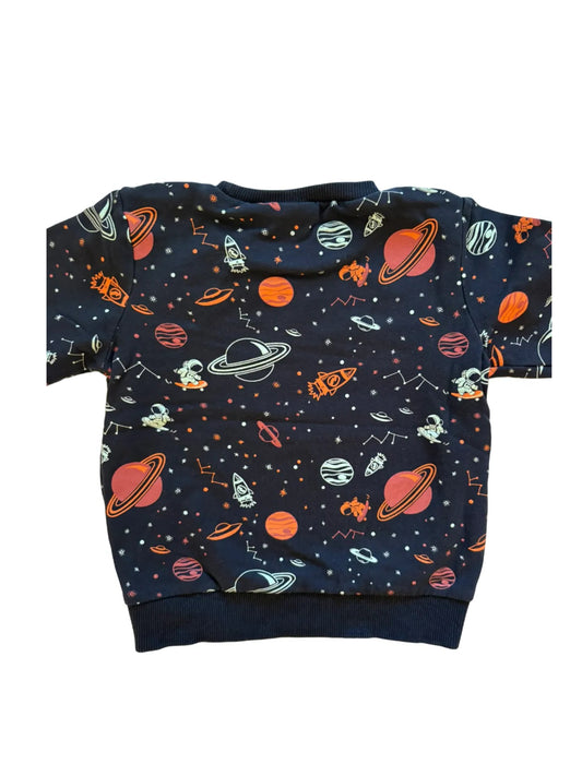 Name It Navy Planets Sweatshirt (18M)