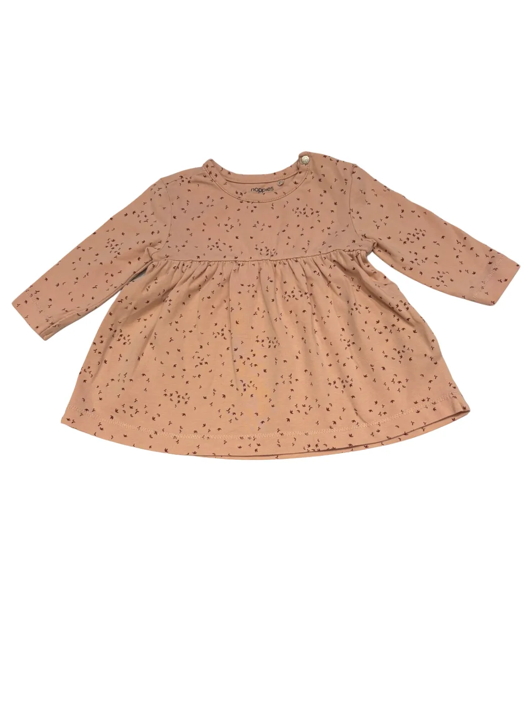 Noppies Dusty Pink Speckled Dress (1-2M / 56)