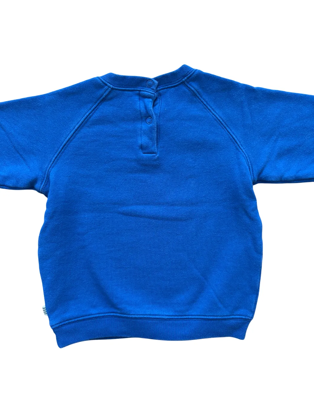Petit Bateau Blue Logo Sweatshirt (2Y)