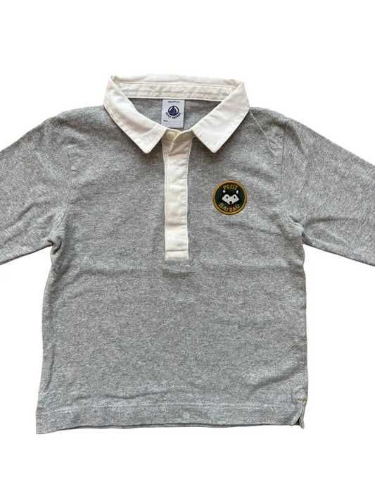 Graues Petit Bateau Rugby-Polo (18M)