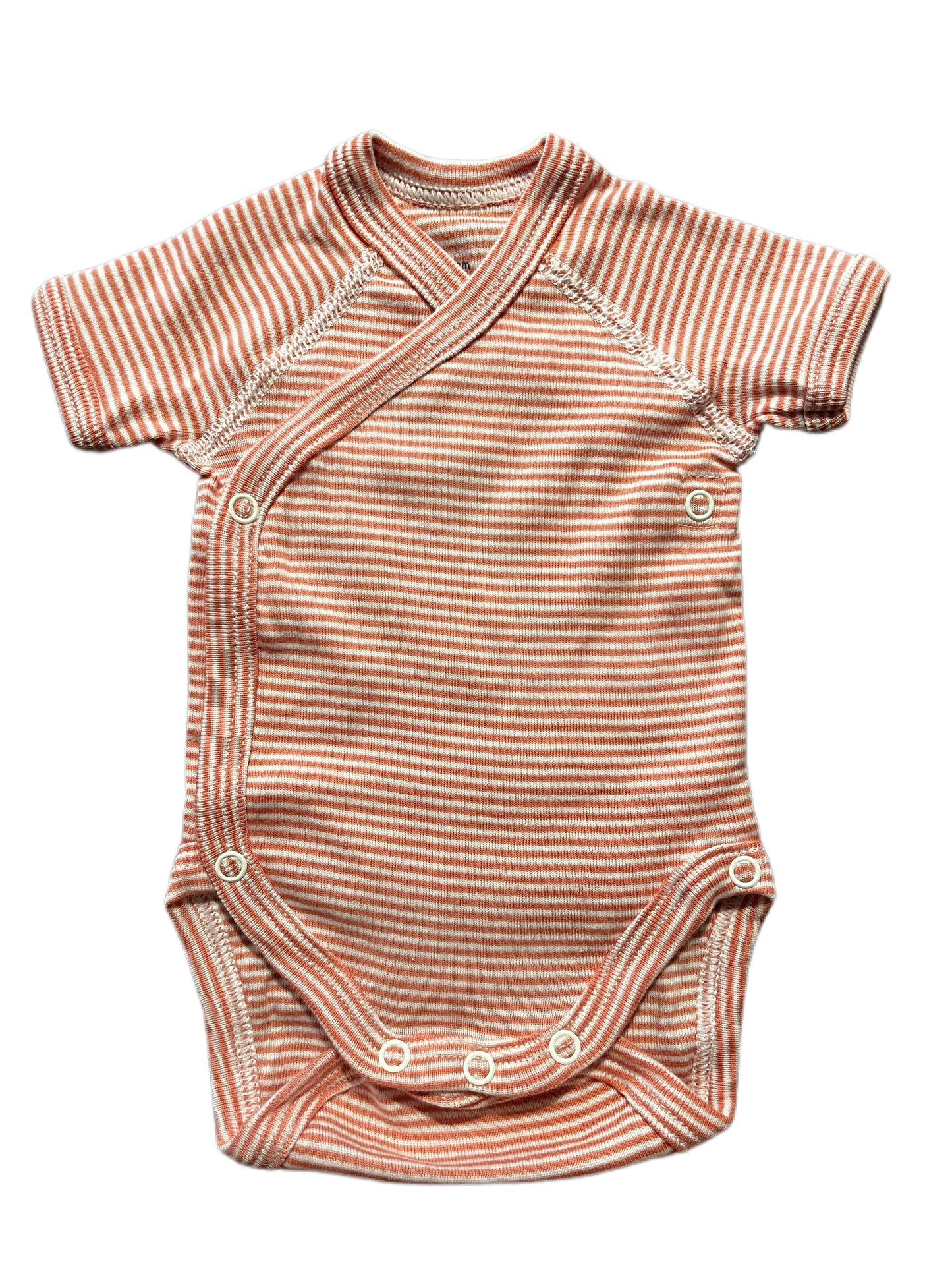 Petit Bateau Bodysuit, Short-Sleeved (Newborn / 46cm)