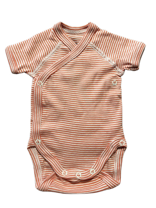 Petit Bateau Bodysuit, Short-Sleeved (Newborn / 46cm)