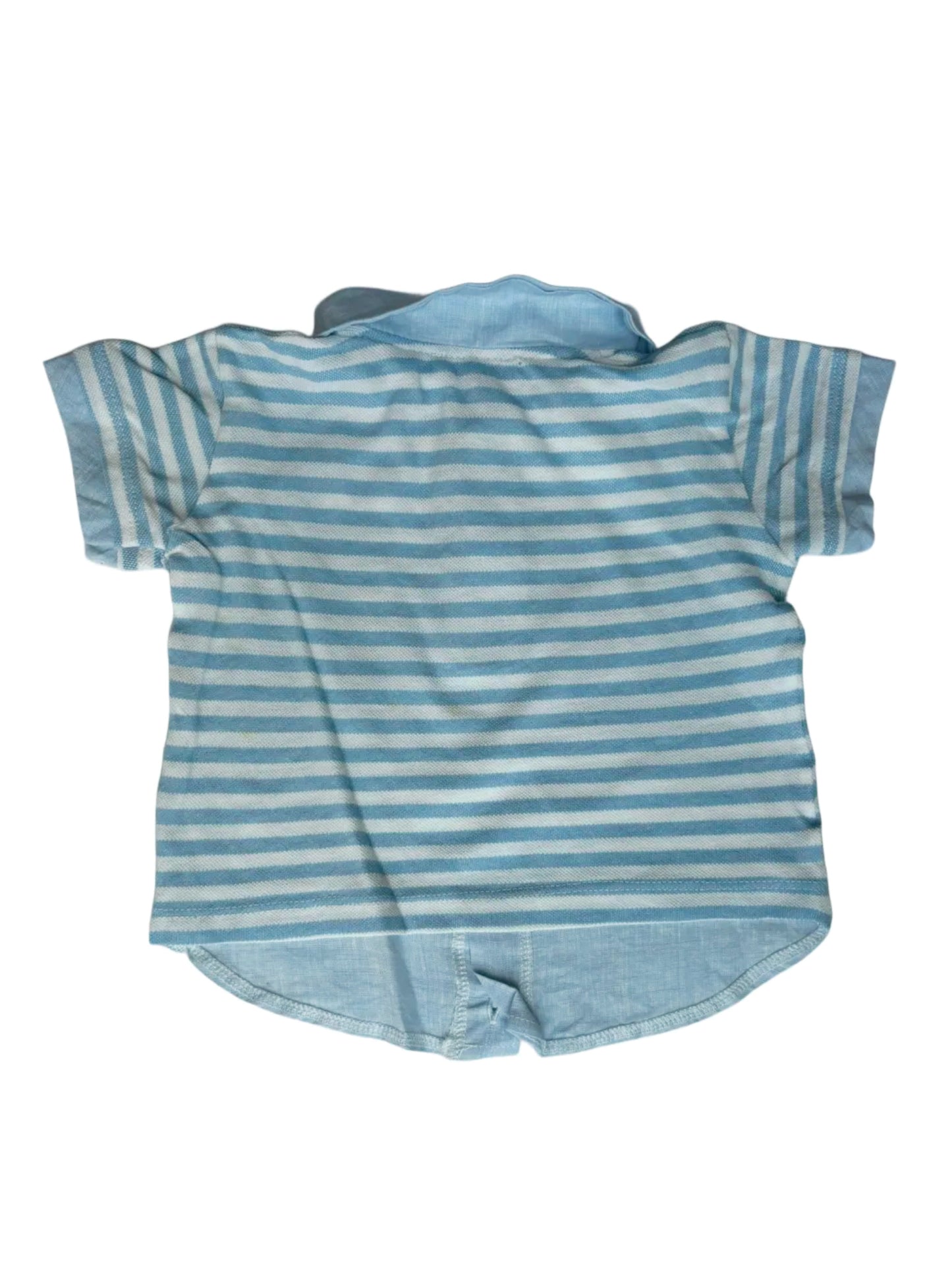 Peuterey Blue Striped Polo (12M)