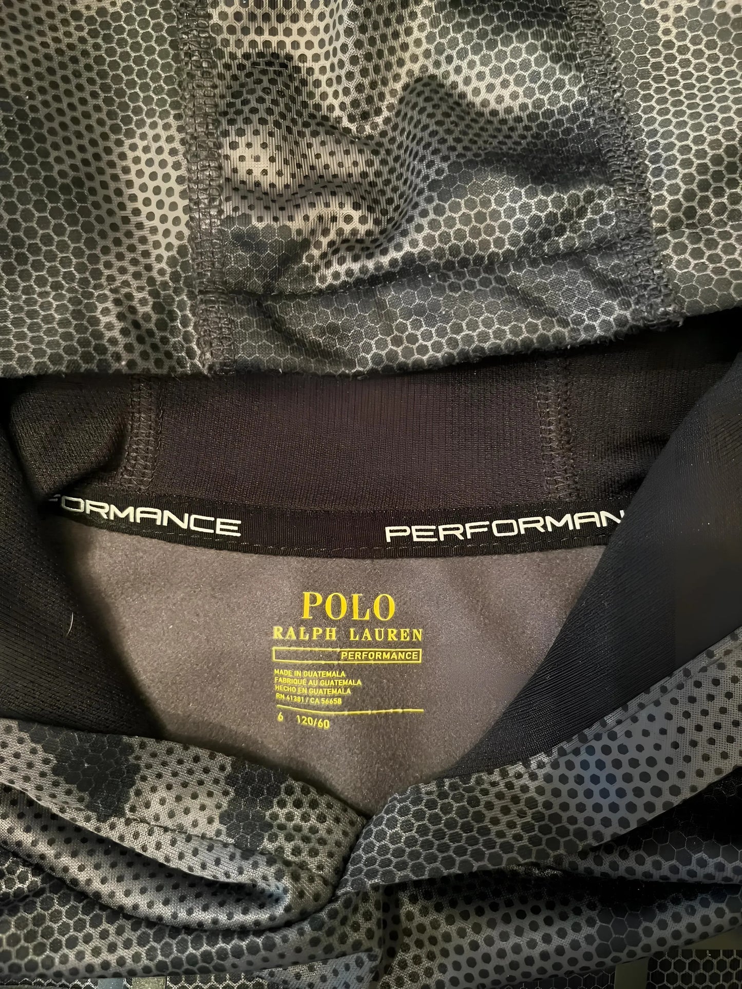 Polo Ralph Lauren Black Camo Sweatshirt (6Y)