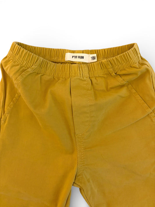 P'tit Filou Beige Pants (18M)