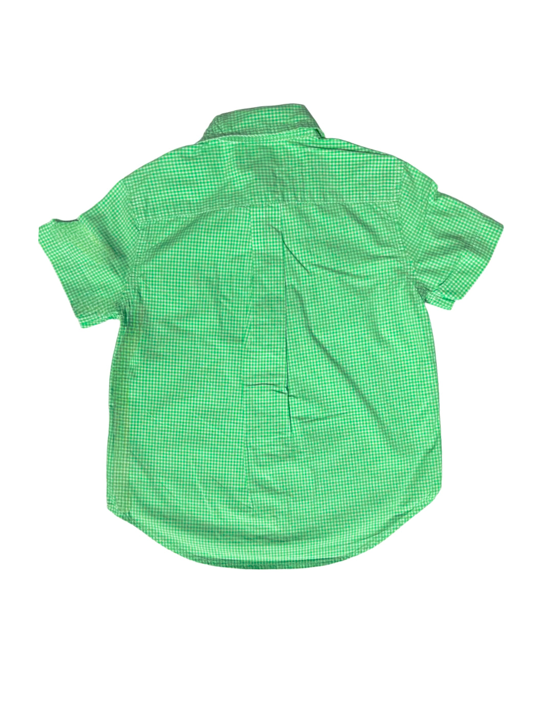 Ralph Lauren Green Gingham Shirt (3Y)