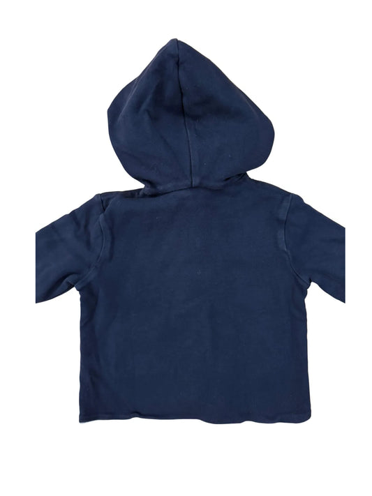 Ralph Lauren Navy Hooded Cardigan (12M)