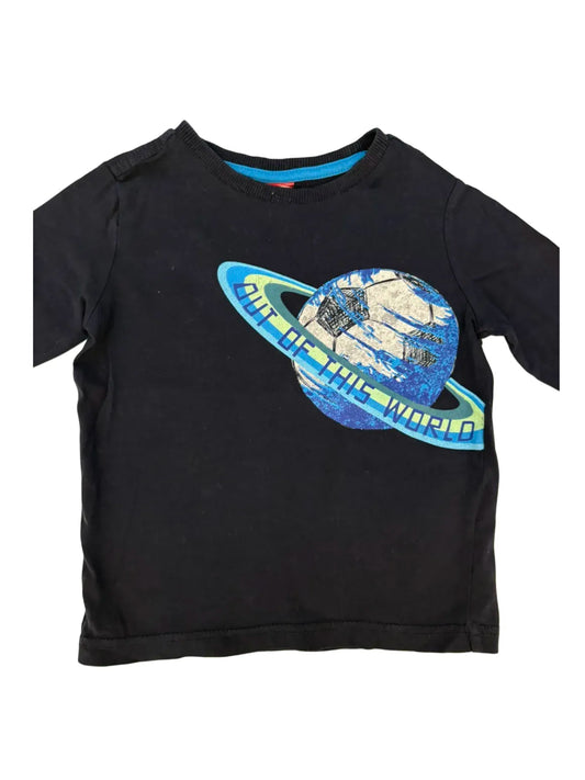 S.Oliver Navy Long-Sleeved T-Shirt (2Y)