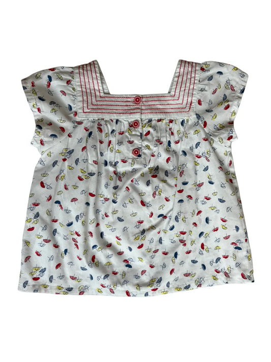 Sergent Major Sun Umbrellas Short-Sleeved Top (3Y)