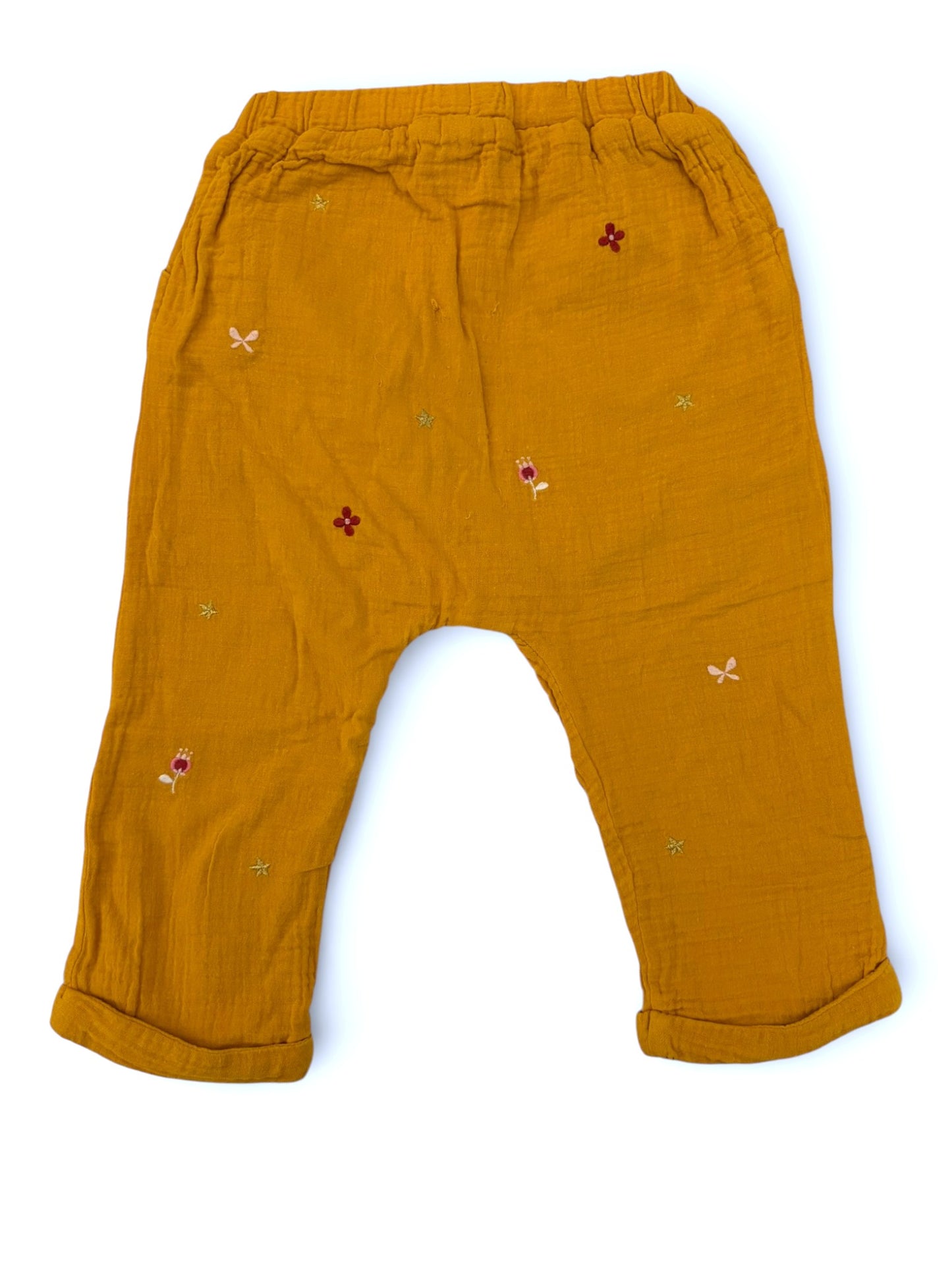 Sergent Major Dark Yellow Embroidered Pants (2Y)