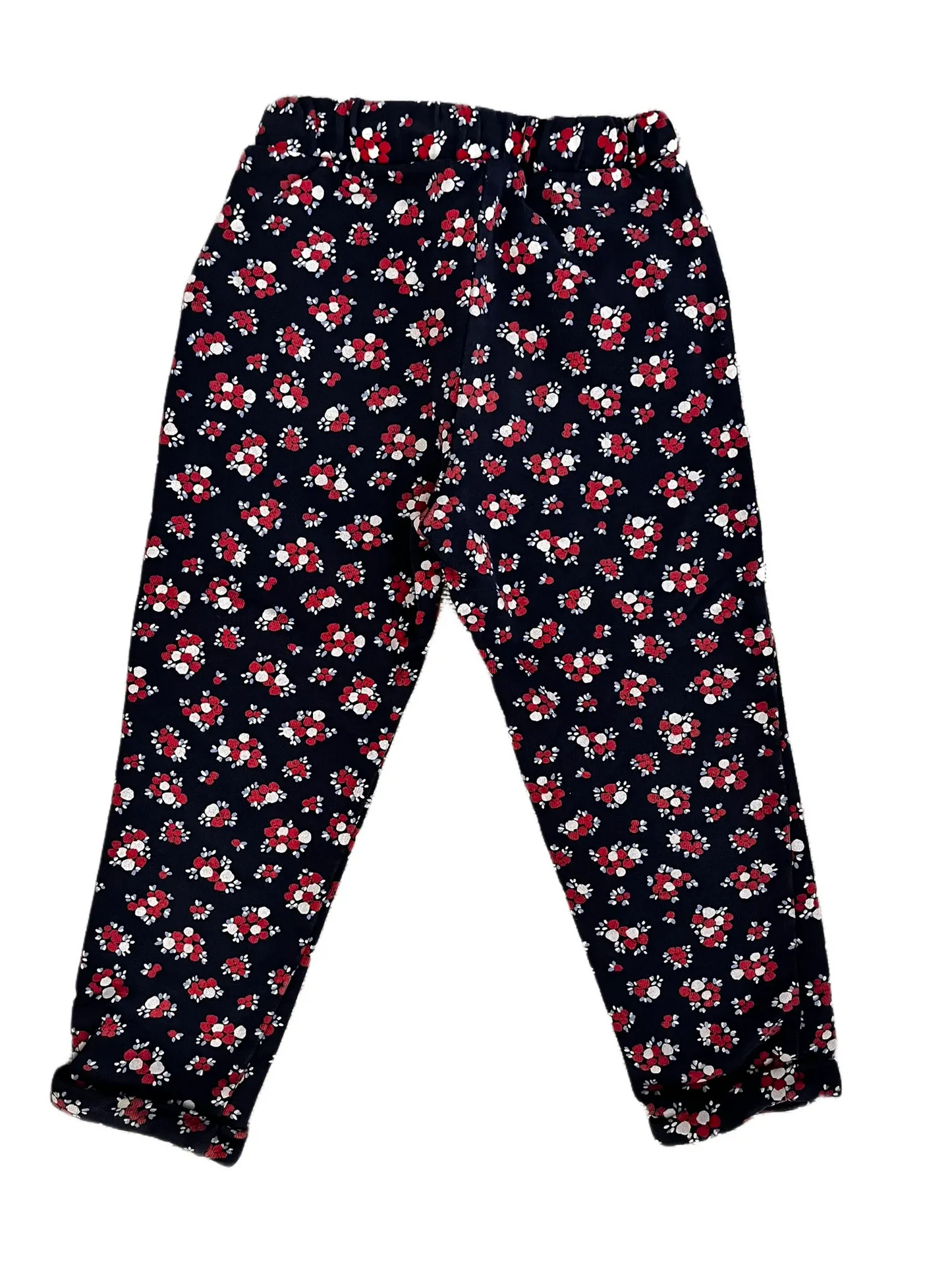 Sergent Major Blue Floral Sweat Ensemble (4Y)