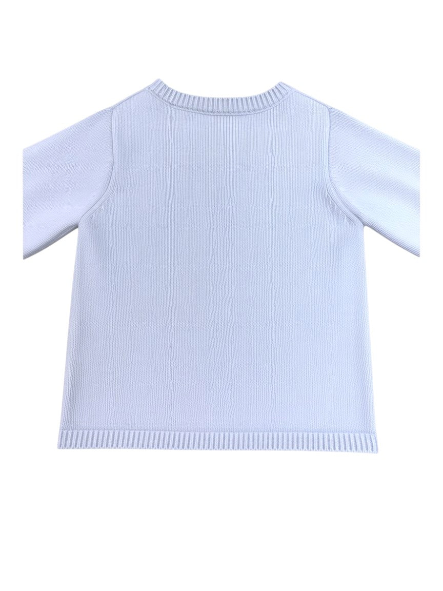 Sergent Major Light Blue Cloud Cardigan size 12M / 74 - second hand baby clothing