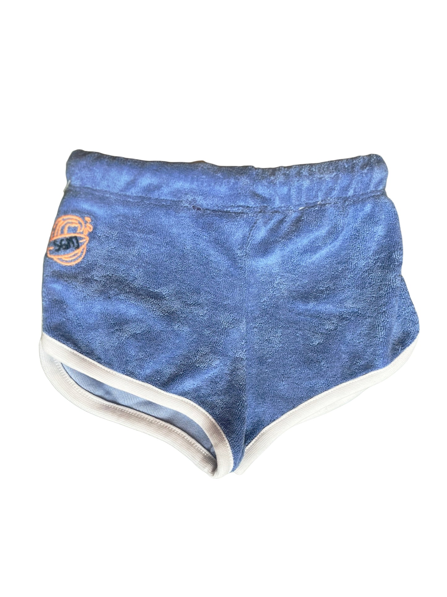 Short Sergent Major en tissu éponge Pervenche (3M)