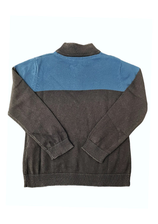 Pull bleu à demi-zip Sergent Major (5 ans)