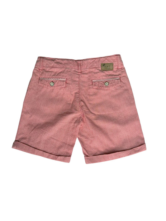 Sfera Red Striped Shorts (24-36M)