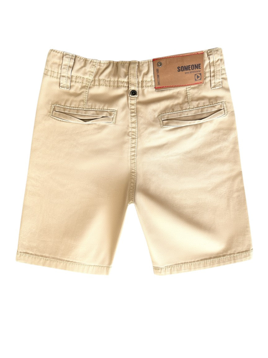 Someone Beige Shorts (4Y / 104)