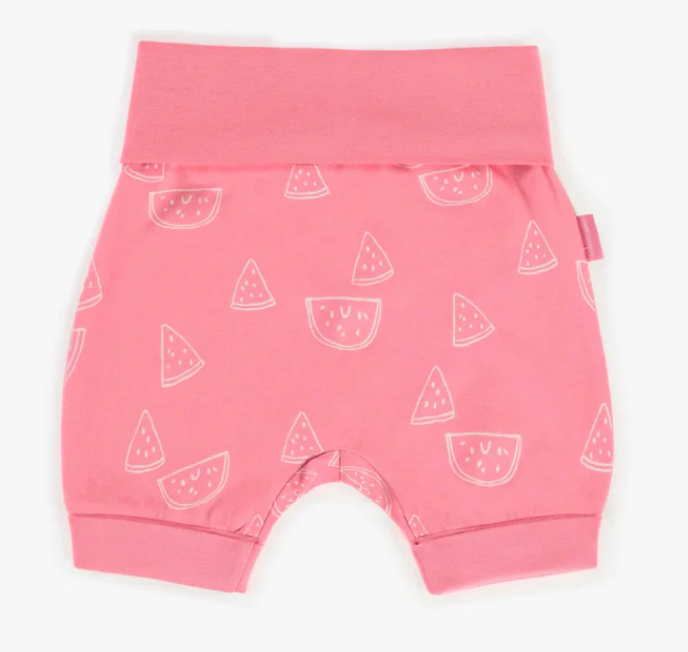Souris Mini-Shorts in Rosa mit Wassermelonen-Motiv (24 Monate–3 Jahre)