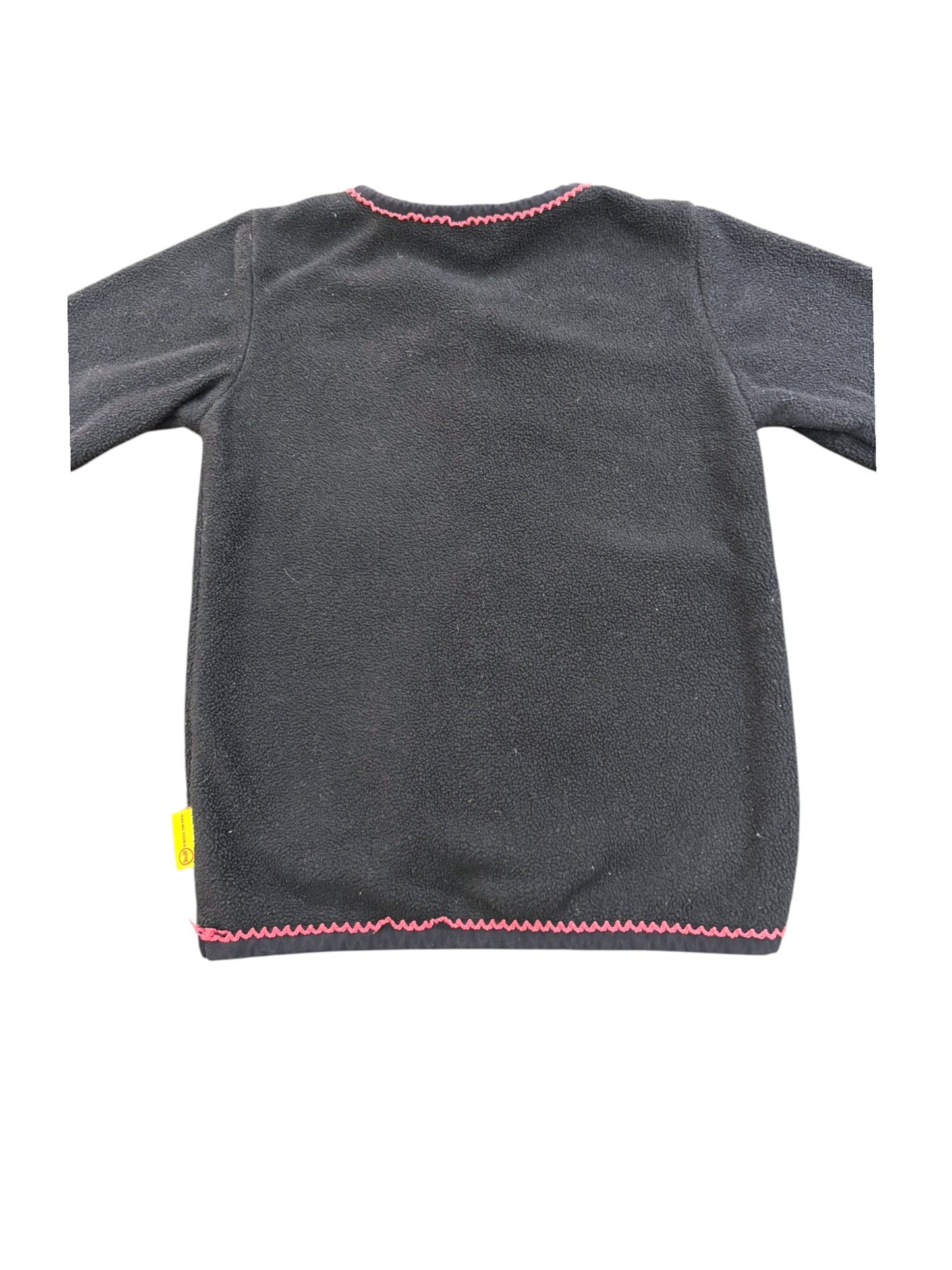 Veste polaire noire Steiff (12-18 mois)