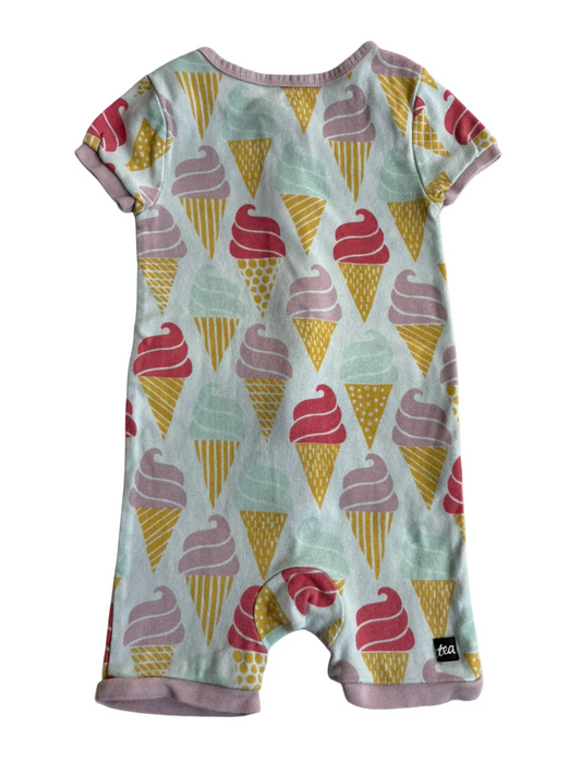 Tea Ice Cream Romper (18-24M)