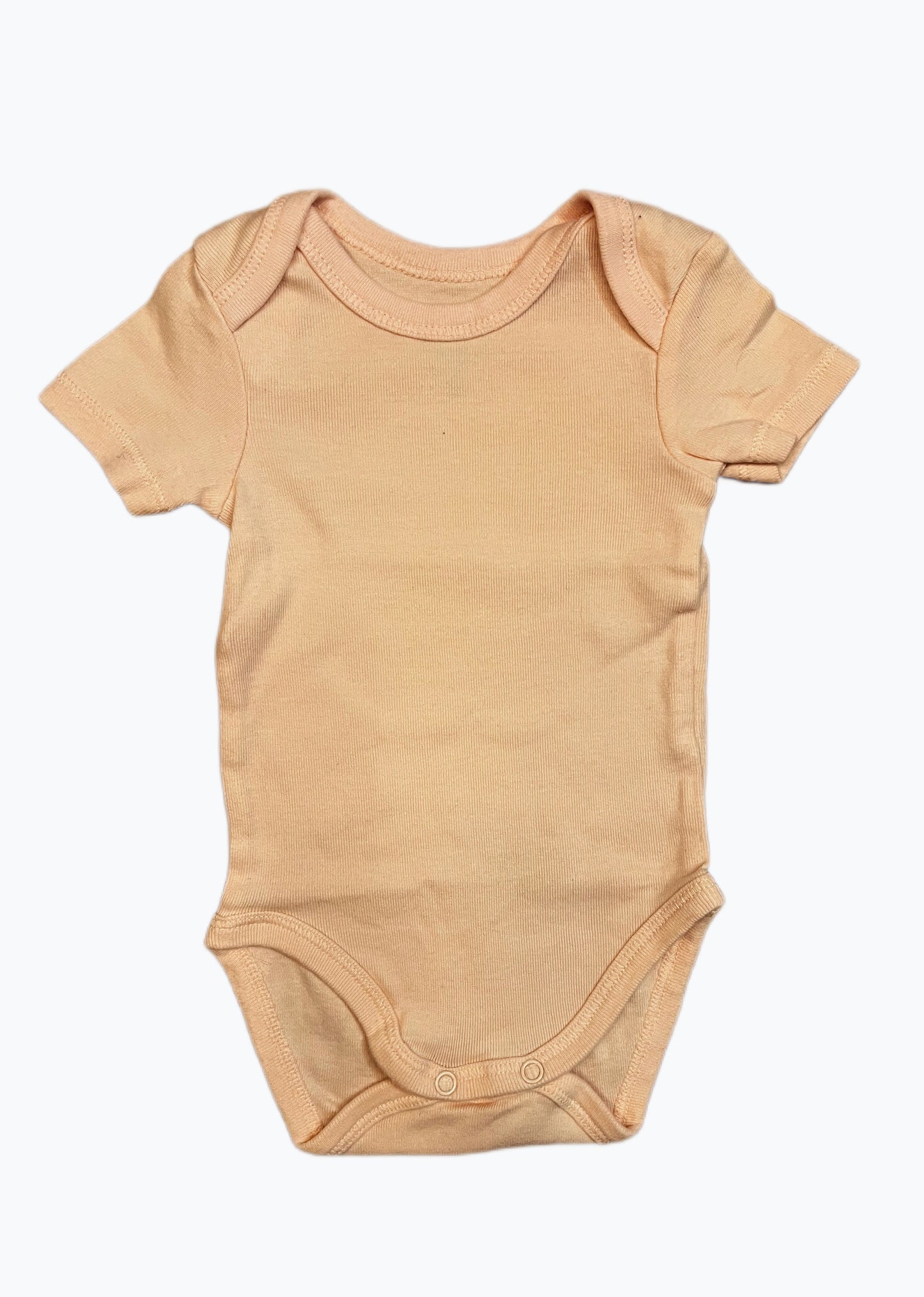 TEX baby Envelope Neck Bodysuit, Short-Sleeved (3M / 59cm)