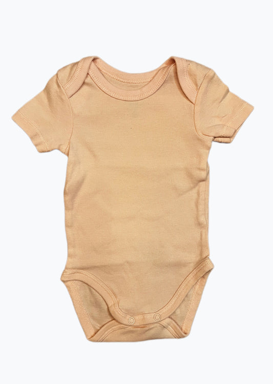 TEX baby Envelope Neck Bodysuit, Short-Sleeved (3M / 59cm)