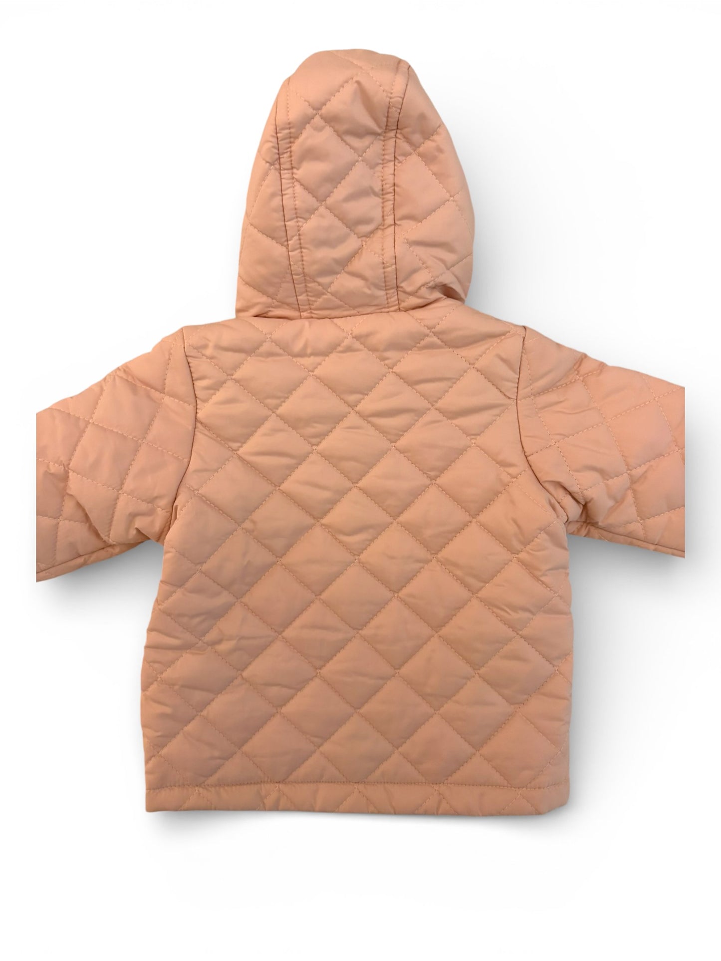 Veste matelassée rose United Colors of Benetton (3-6 mois)