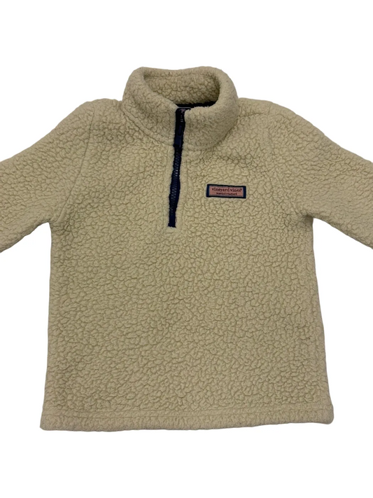 Vineyard Vines Beige Fleece Jacket (4Y)