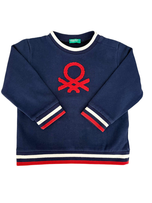 United Colors of Benetton Navy Sweatshirt (3-4Y)