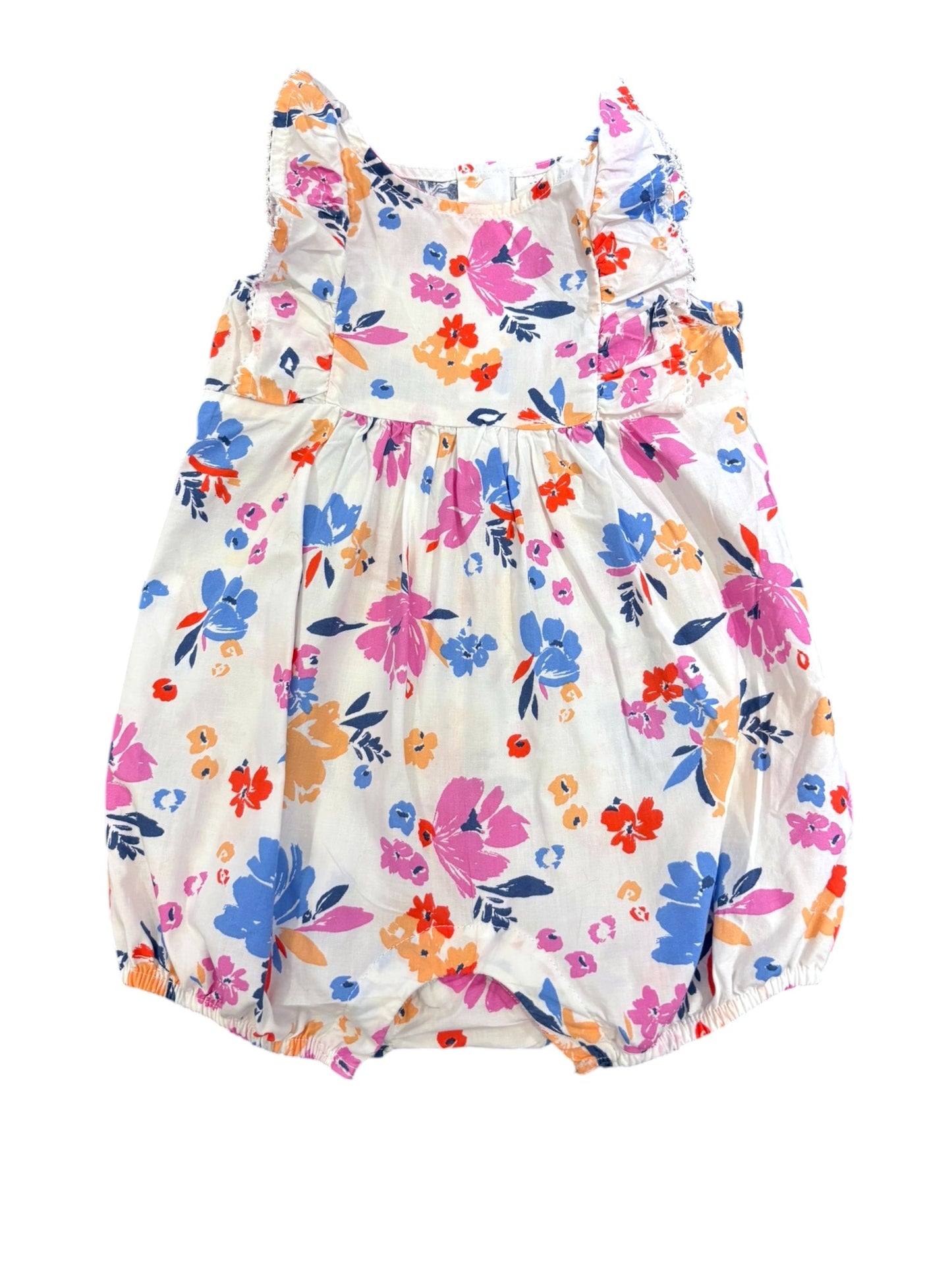 Grenouillère fleurie multicolore Baby Gap (6-12 mois)